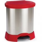 View: 6146-87 23 Gallon Stainless Steel Step-On Container 